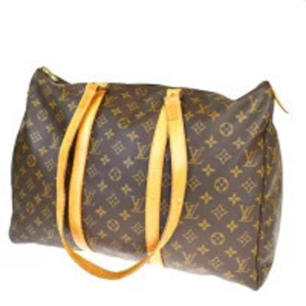 Louis Vuitton Flanerie Monogram Leather Shoulder Bag Brown